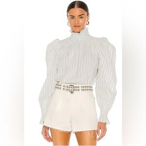 NWOT CITIZENS OF HUMANITY Vittoria Blouse in Sea Stripe